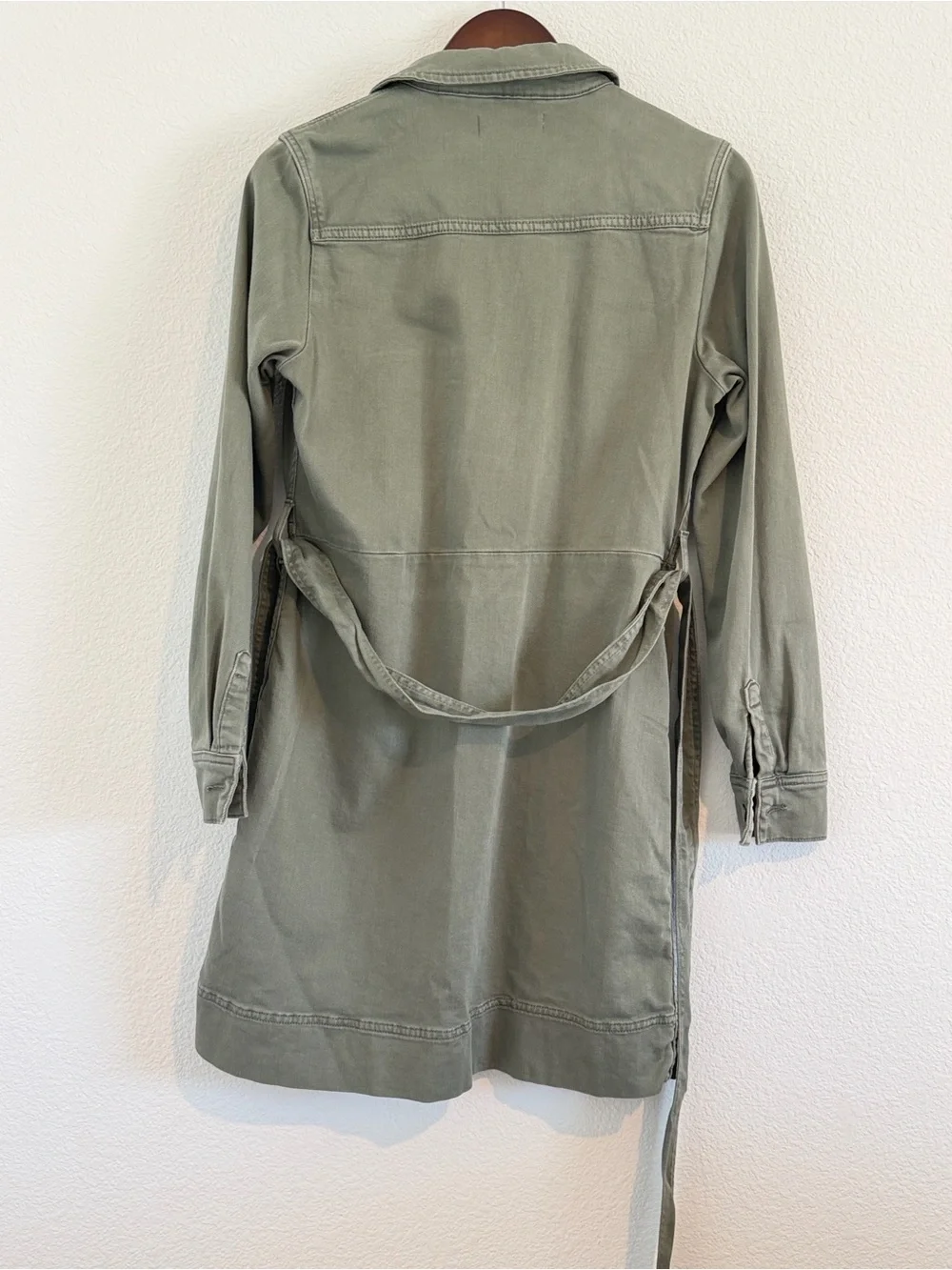 Boden Olive Green Utility Dress Size US8